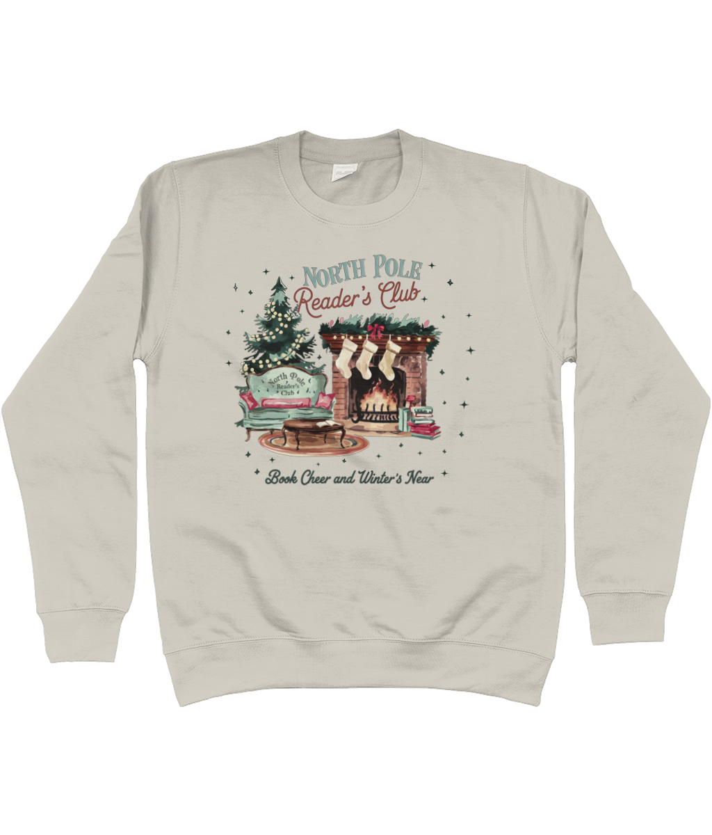 All Booked Scene Sweater