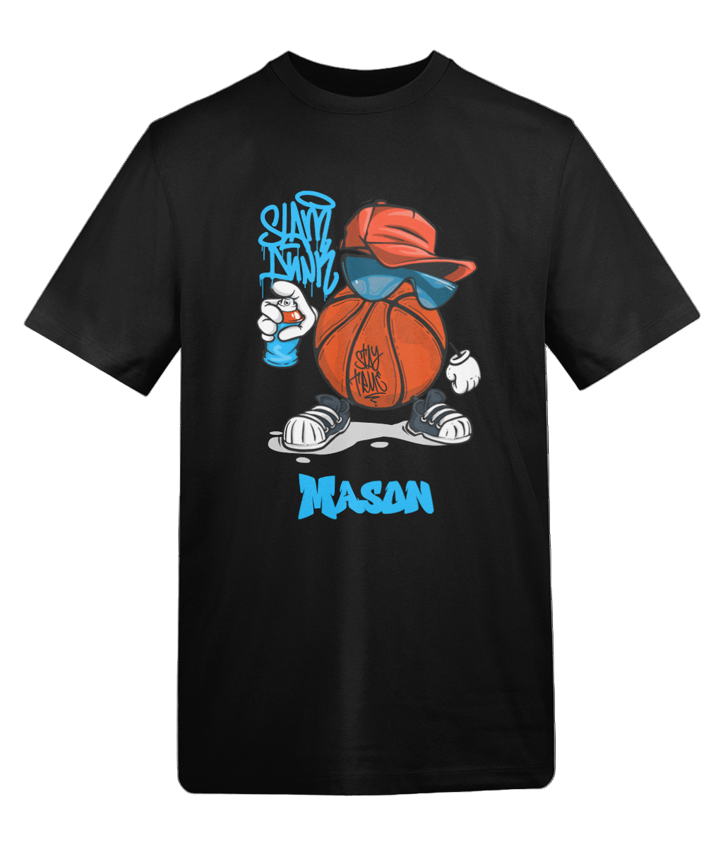 Kids Personalised Slam Dunk Tee