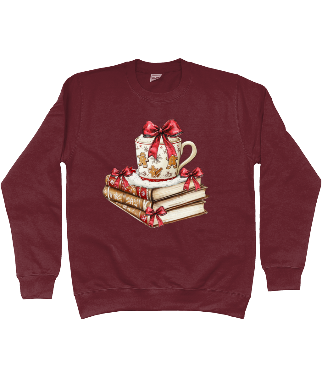Gingerbread Bookish Sweater