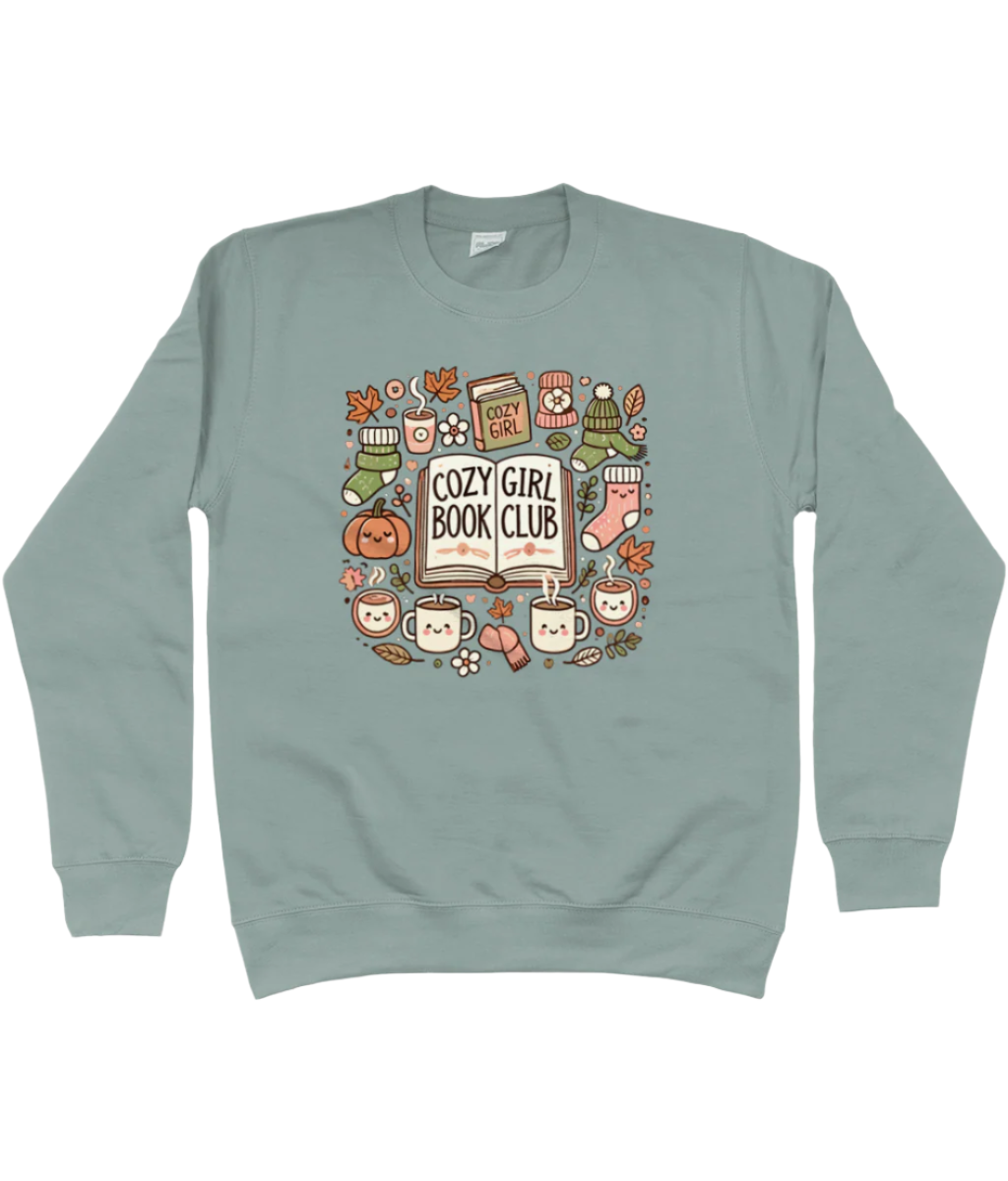 Cozy Girl Book Club Sweater