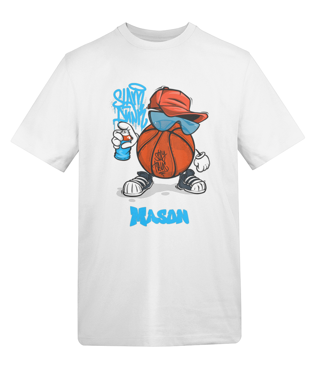Kids Personalised Slam Dunk Tee