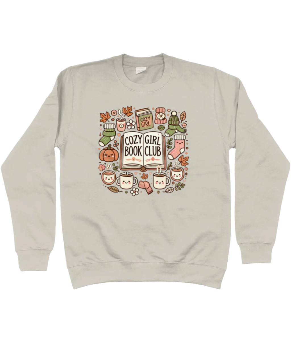 Cozy Girl Book Club Sweater