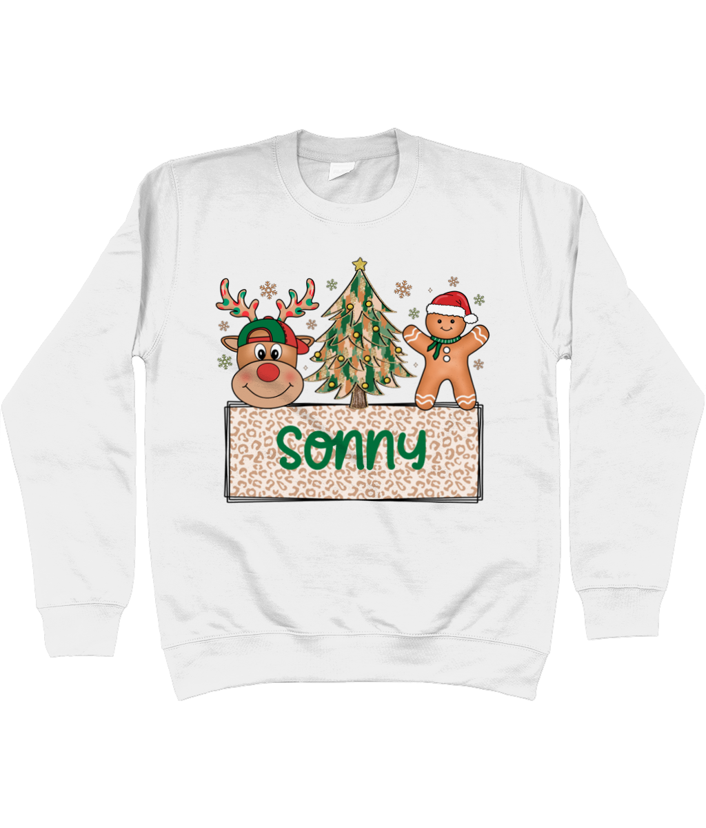 Kids Personalised Xmas Sweater (Boy)
