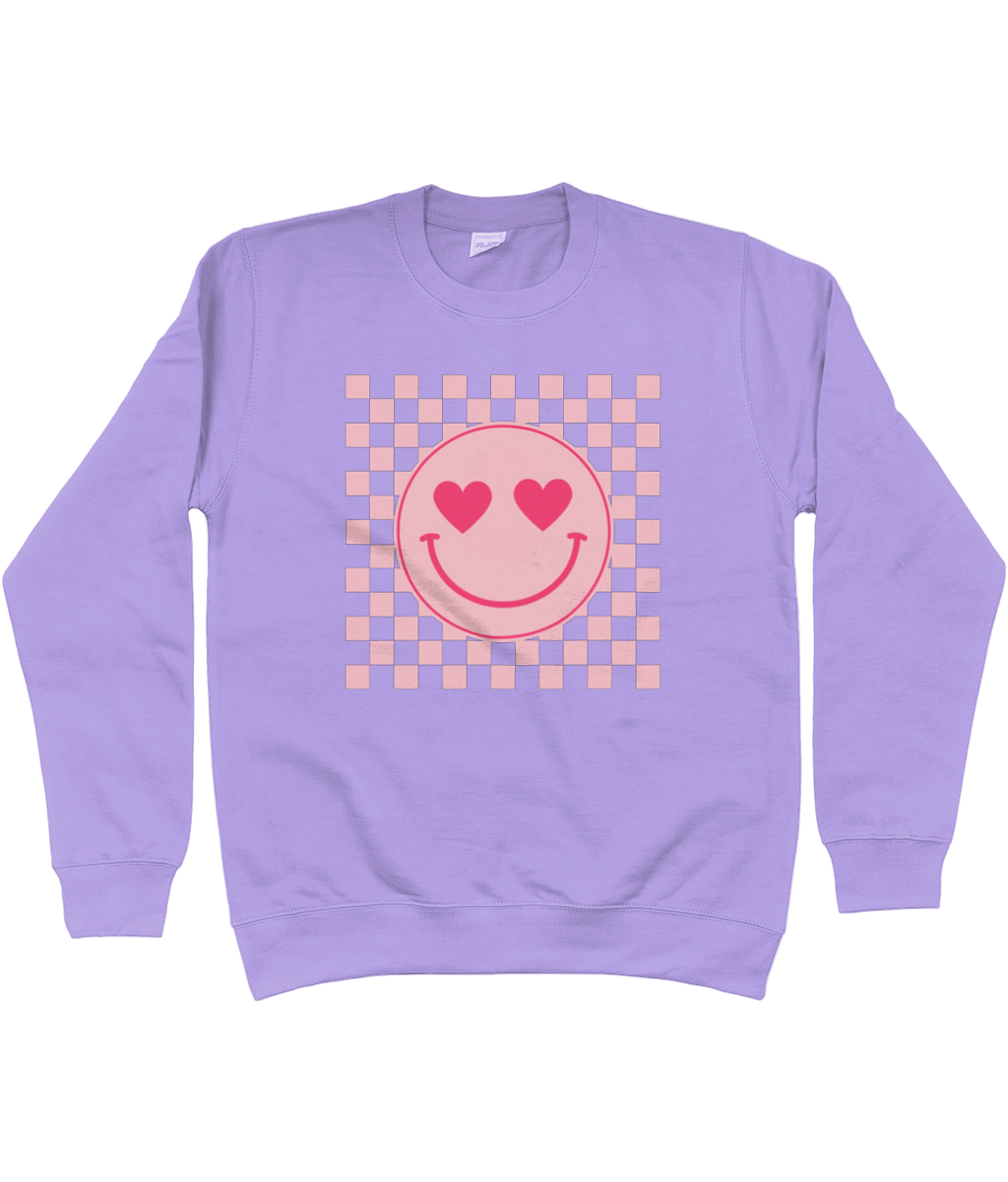 Kids Heart Smiley Sweater