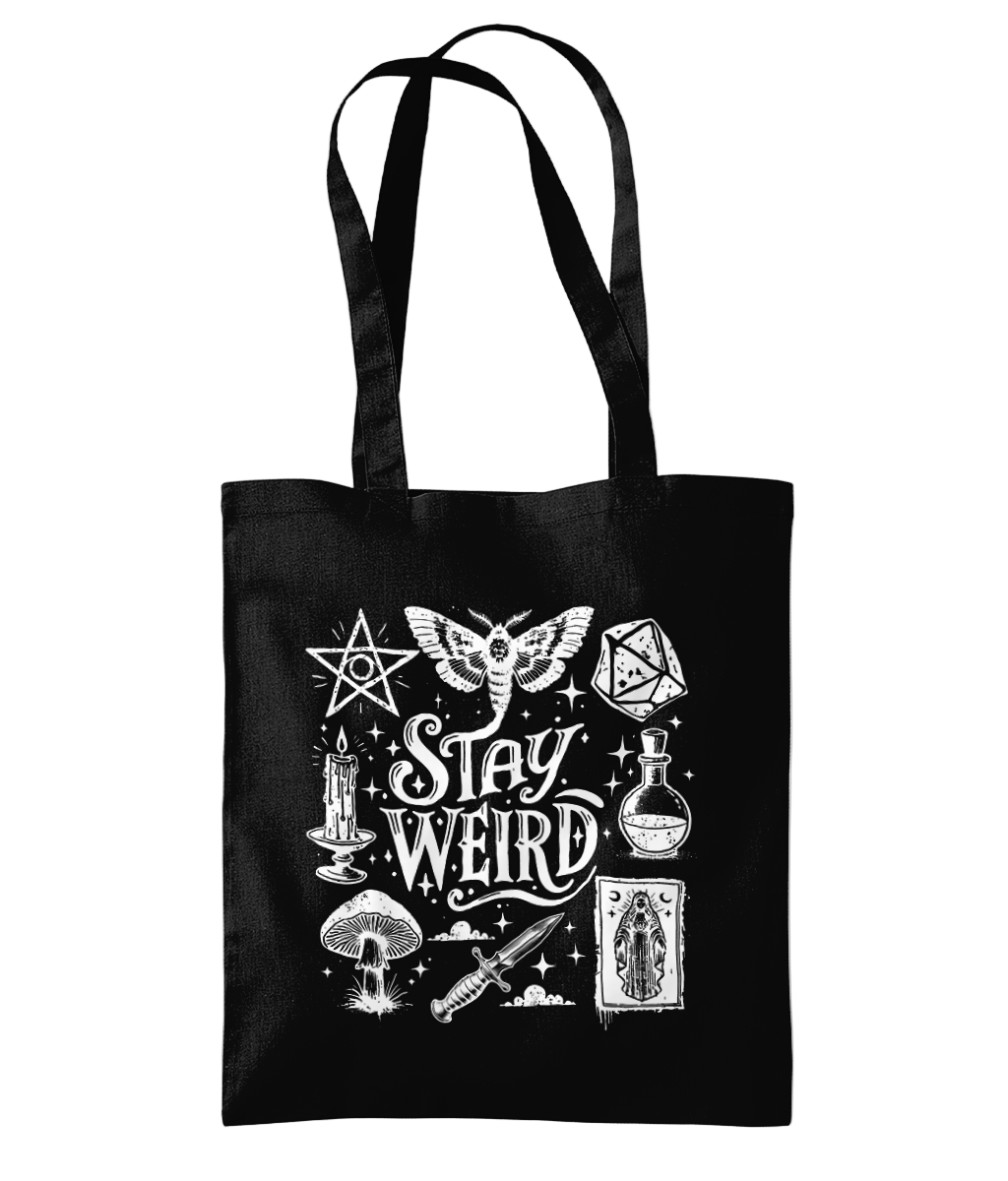 Stay Weird Tote Bag