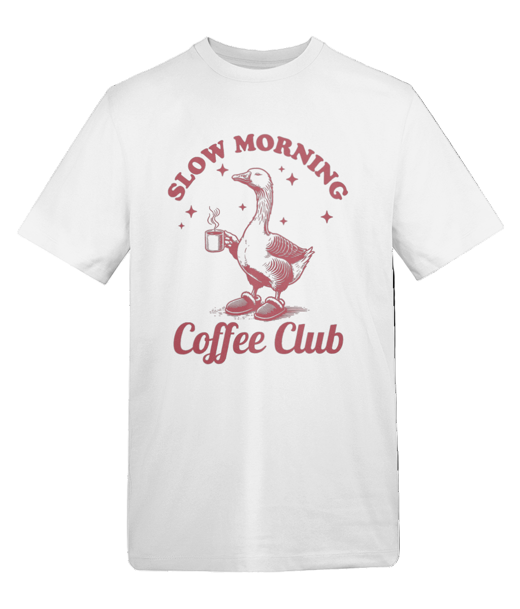Slow Morning Coffee Club Tee