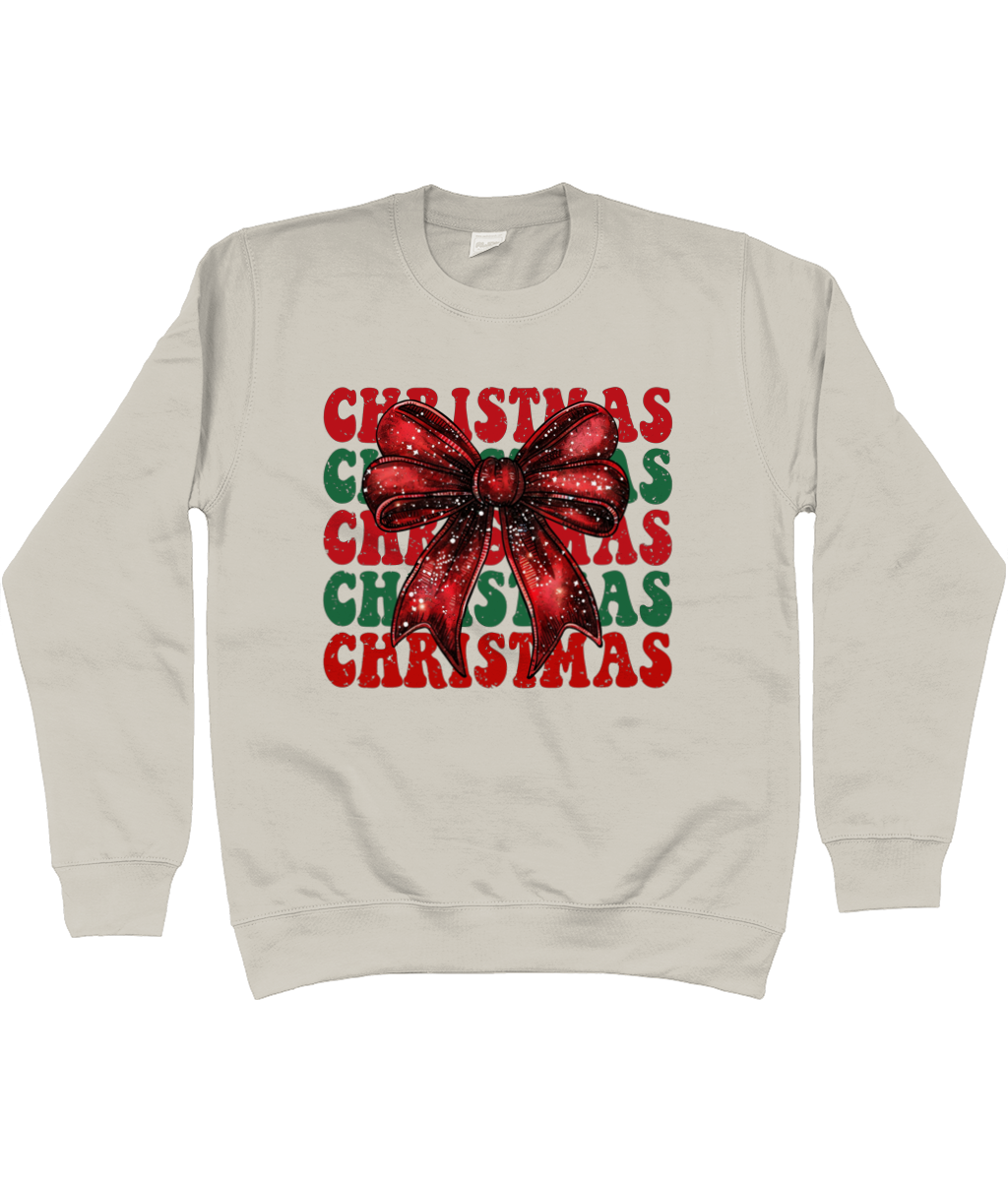 Christmas Bow Sweater
