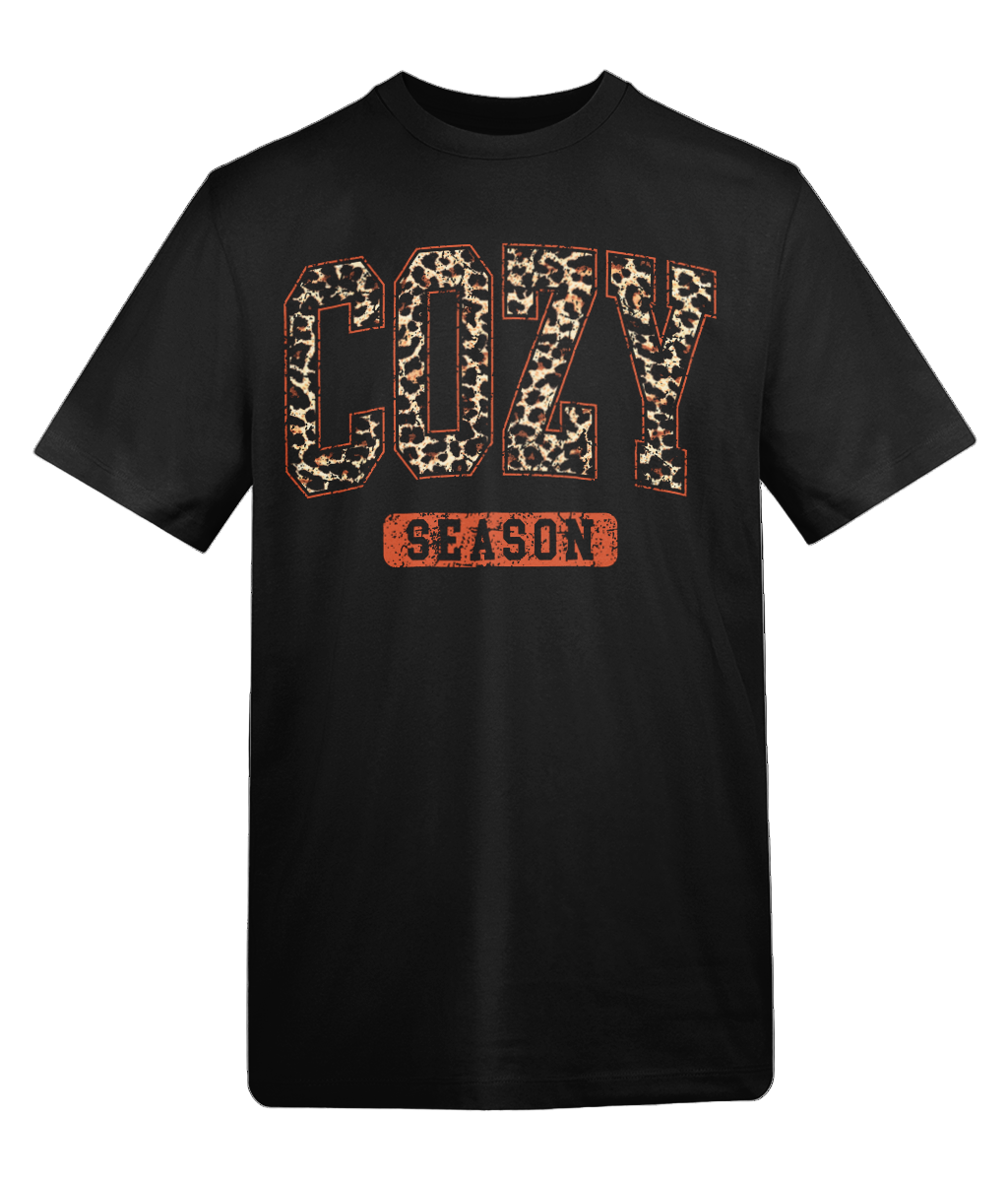 Cozy Leopard Tee