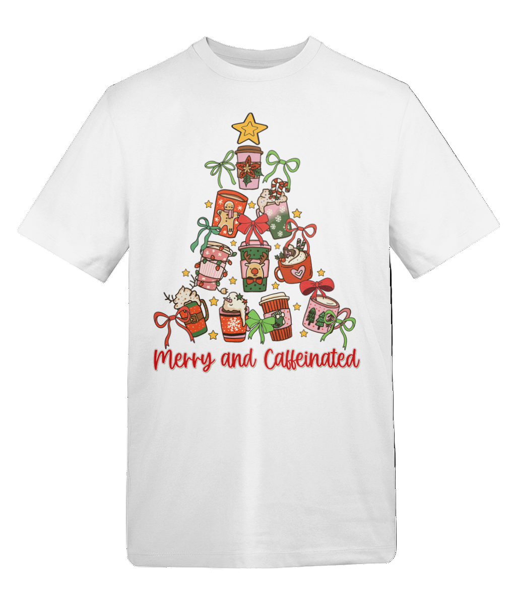 Merry & Caffinated Tee