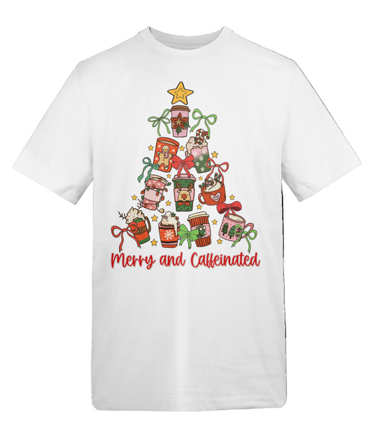 Merry & Caffinated Tee