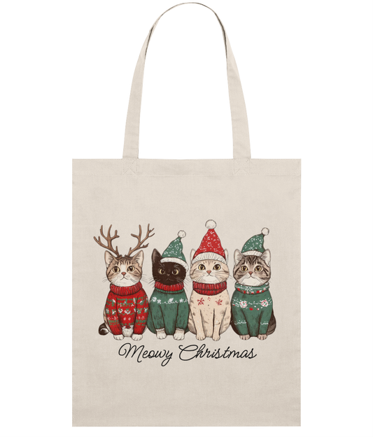 Meowy Xmas Tote