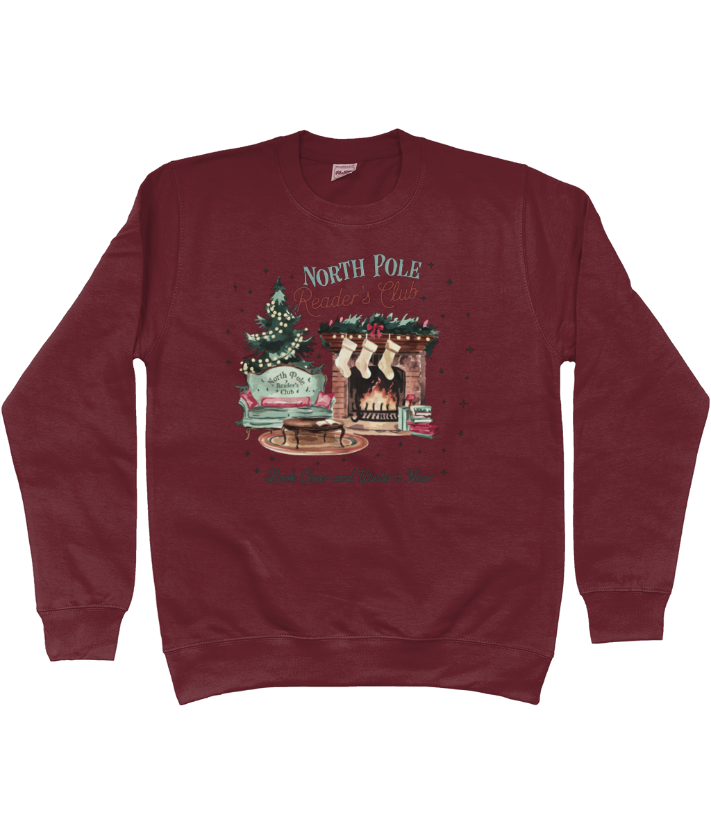 All Booked Scene Sweater