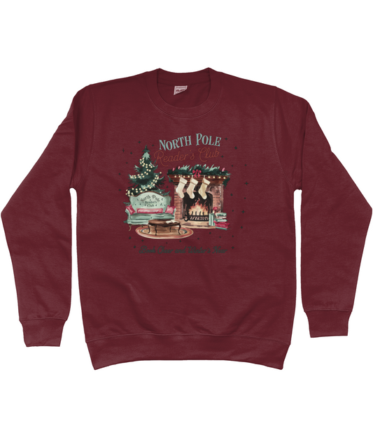All Booked Scene Sweater