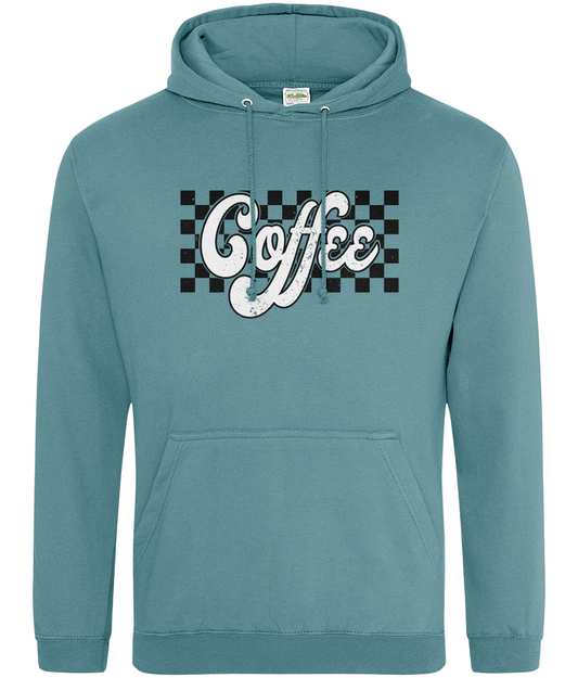 Checkered Coffee Hood