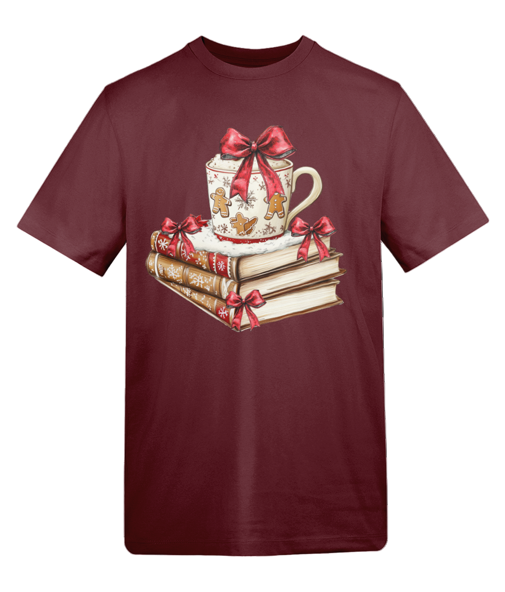 Gingerbread Bookish Tee
