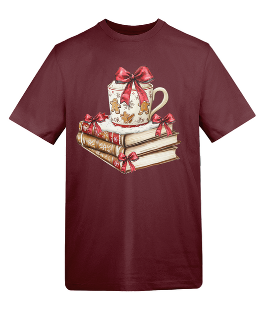 Gingerbread Bookish Tee