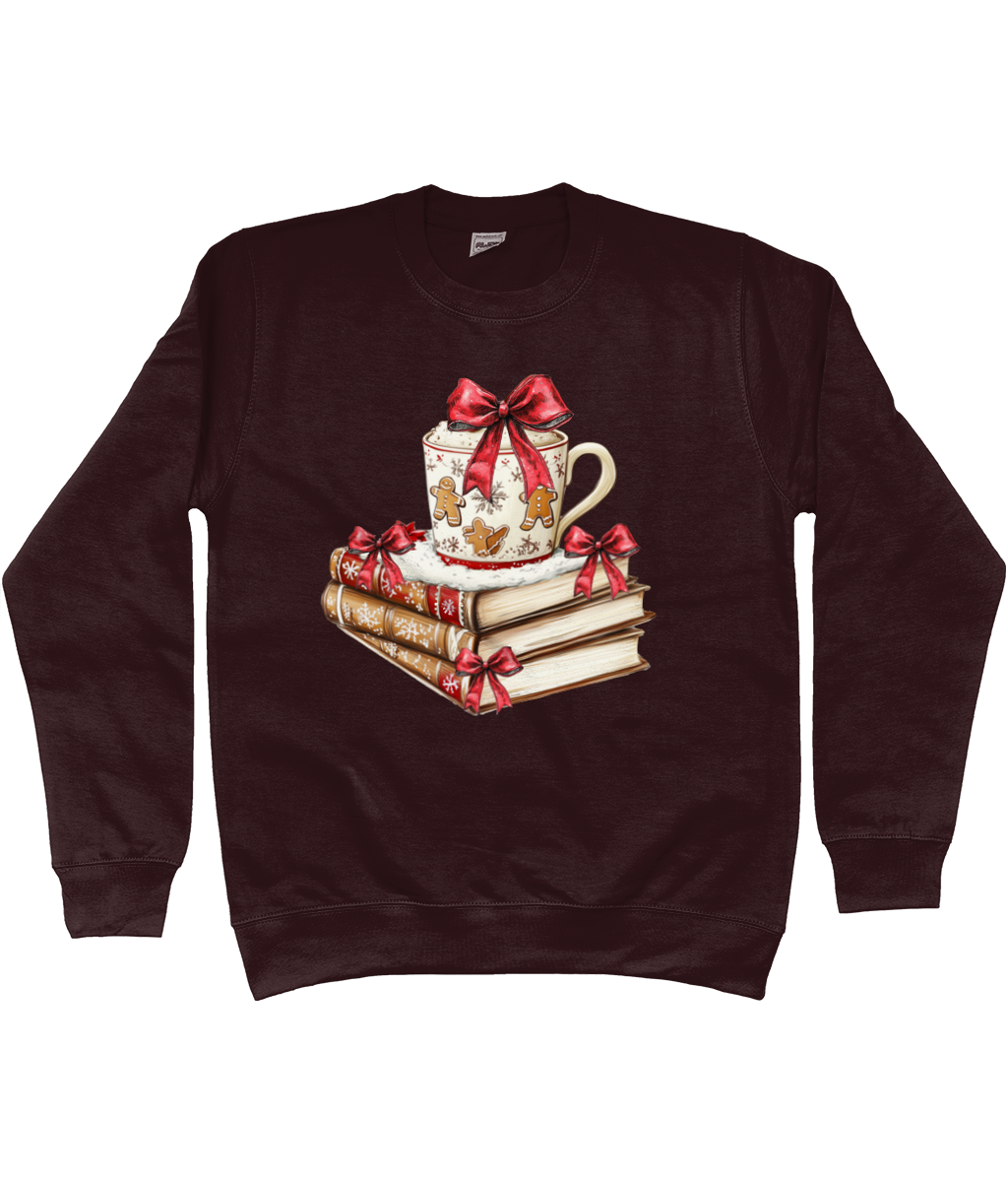 Gingerbread Bookish Sweater