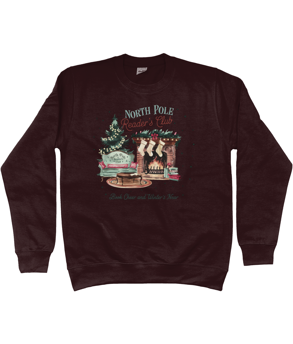 All Booked Scene Sweater