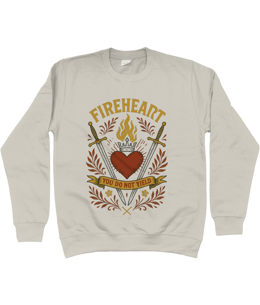 Fire Heart Sweater