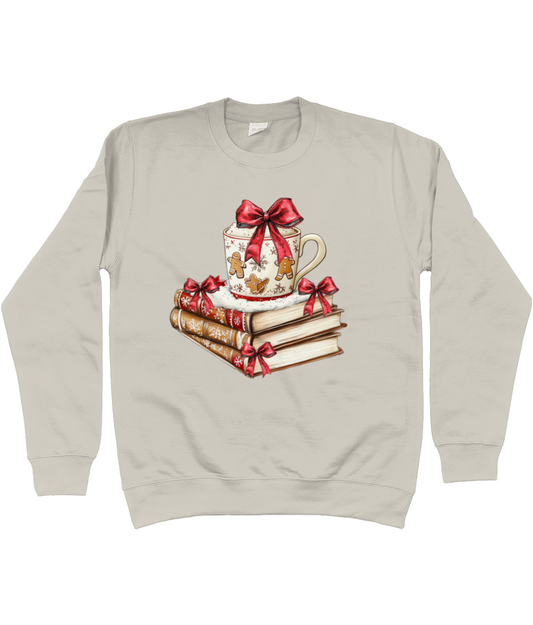 Gingerbread Bookish Sweater