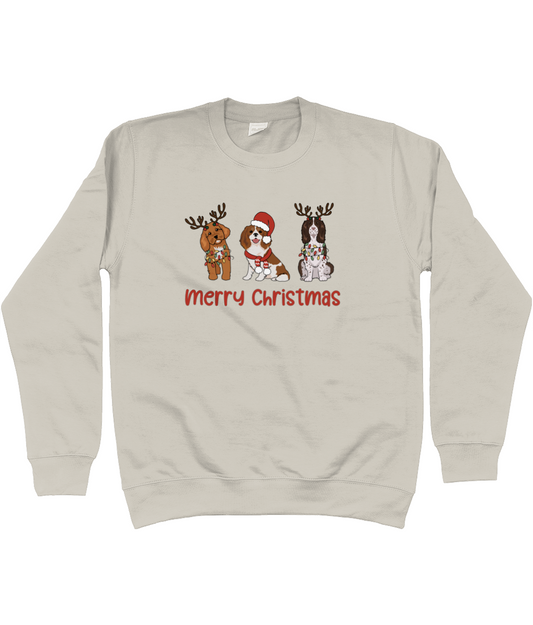 Personalised Christmas Doggies Sweater