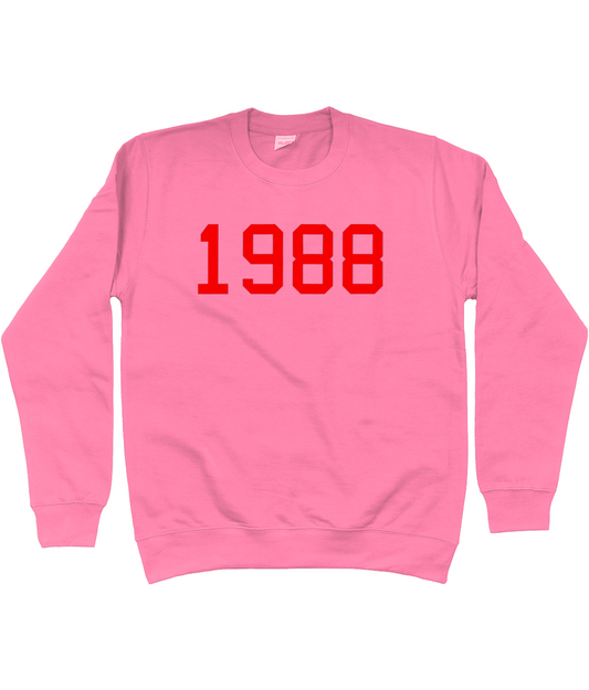 CUSTOM Personalised Year Sweater