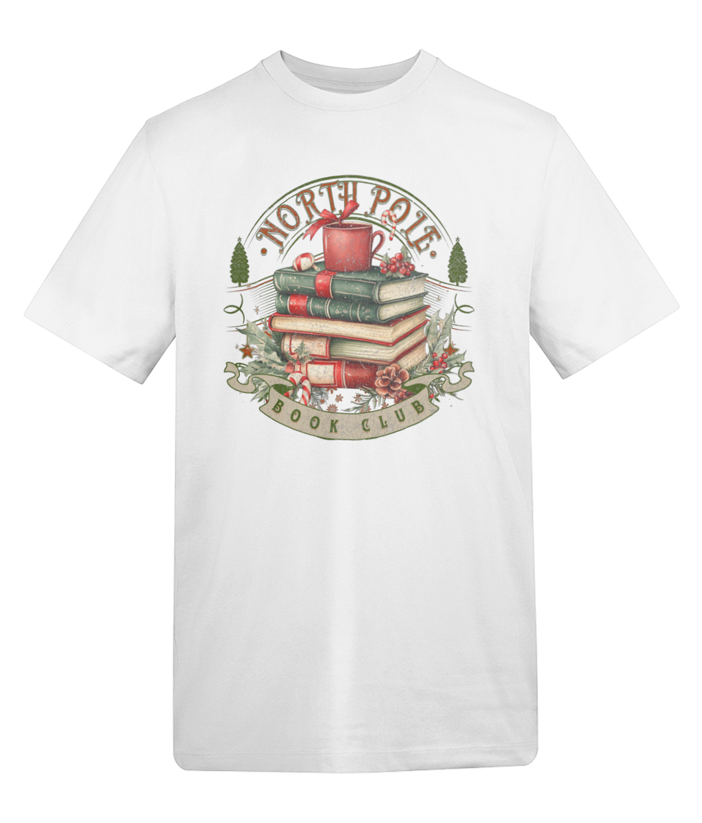 North Pole Book Club Tee