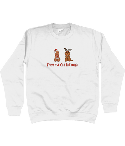 Personalised Kids Christmas Doggies Sweater