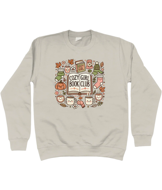 Cozy Girl Book Club Sweater
