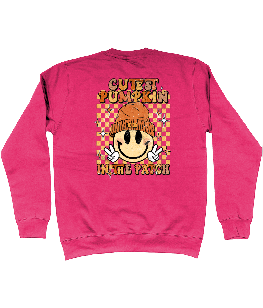 Kids Personalised Cutest Pumpkin In the Patch Sweater