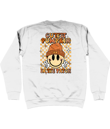 Kids Personalised Cutest Pumpkin In the Patch Sweater