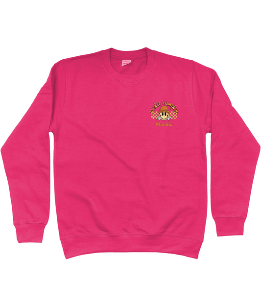 Kids Personalised Cutest Pumpkin In the Patch Sweater