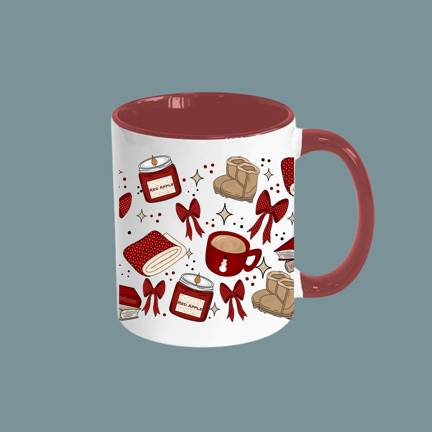 Bookish Winter Nights Mug