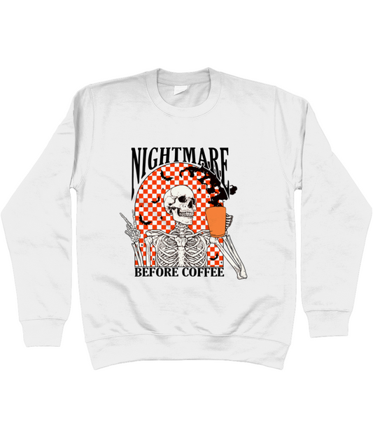 Nitemare Before Coffee Sweater