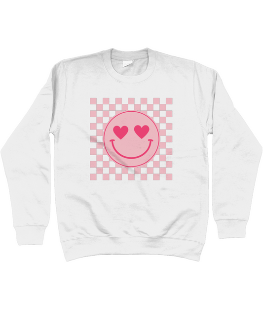 Kids Heart Smiley Sweater