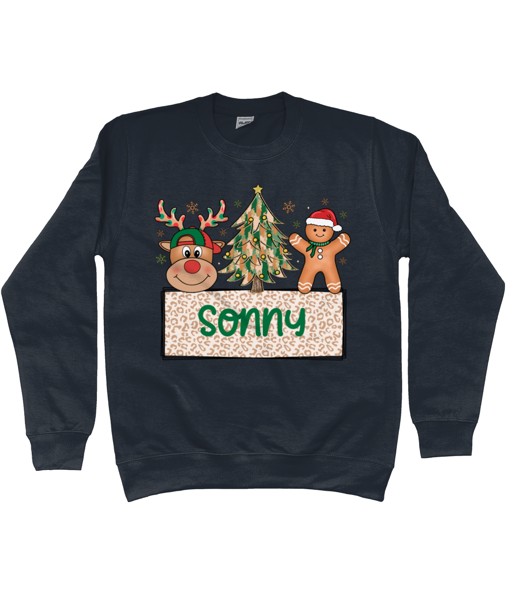 Kids Personalised Xmas Sweater (Boy)