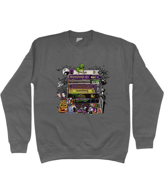 Kids Halloween Films Sweater
